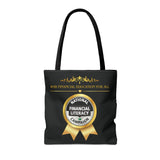 Black Campaign Tote Bag (AOP)