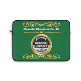 Green & Gold Laptop Sleeve ( 12'', 13", 15" )