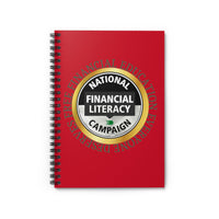 Red Spiral Notebook - Ruled Line