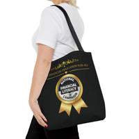 Black Campaign Tote Bag (AOP)