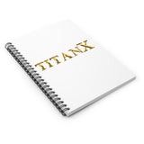 TitanX Spiral Notebook - Ruled Line