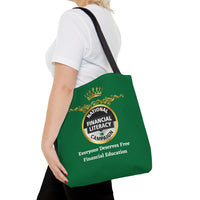 Everyone Deserves Financial Education Tote Bag ( Small & Med Sizes )