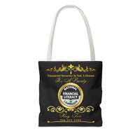 Kay’s Black Tote Bag (AOP)