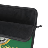 Green & Gold Laptop Sleeve ( 12'', 13", 15" )