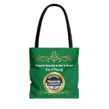 Everyone Deserves Financial Education Tote Bag ( Small & Med Sizes )