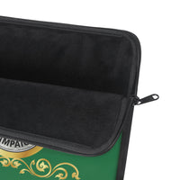 Green & Gold Laptop Sleeve ( 12'', 13", 15" )