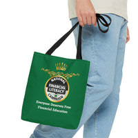 Everyone Deserves Financial Education Tote Bag ( Small & Med Sizes )