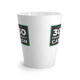 30 By 30 Latte Mug