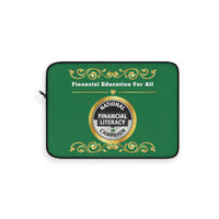 Green & Gold Laptop Sleeve ( 12'', 13", 15" )