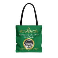 Everyone Deserves Financial Education Tote Bag ( Small & Med Sizes )