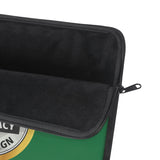 Green & Gold Laptop Sleeve ( 12'', 13", 15" )