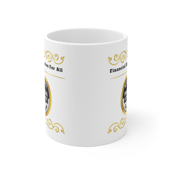 30 By 30 & Campaign Pin Ceramic Mug, 11oz