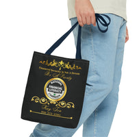 Kay’s Black Tote Bag (AOP)