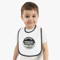 Baby Contrast Trim Jersey Bib