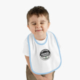 Baby Contrast Trim Jersey Bib