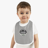 Baby Contrast Trim Jersey Bib