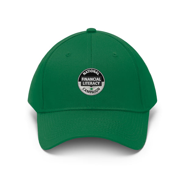 Financial Literacy Campaign Unisex Twill Hat